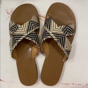 Jcrew woven sandals